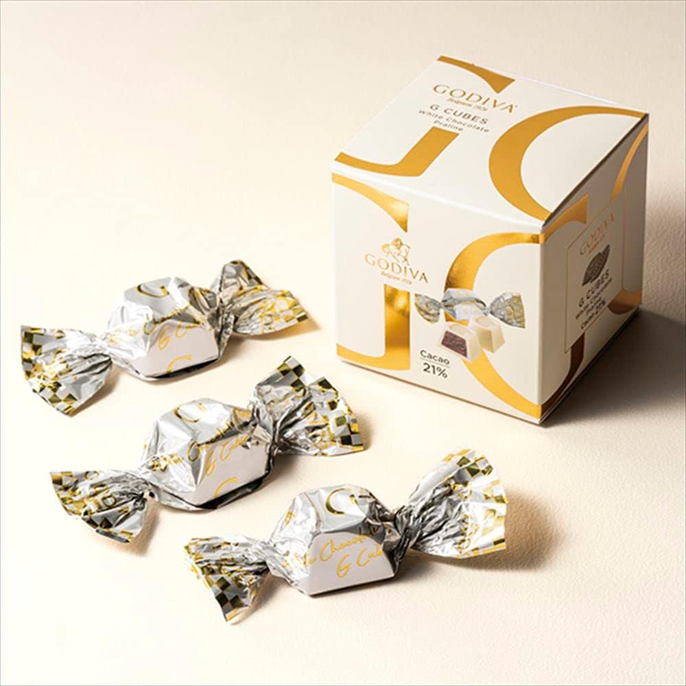 ゴディバ ジャパン(Godiva Japan) Gキューブ ホワイトチョコレート プラリネ