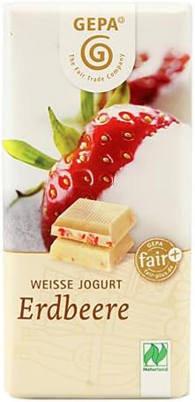 ゲパ(GEPA) オーガニックホワイトストロベリーチョコレート
