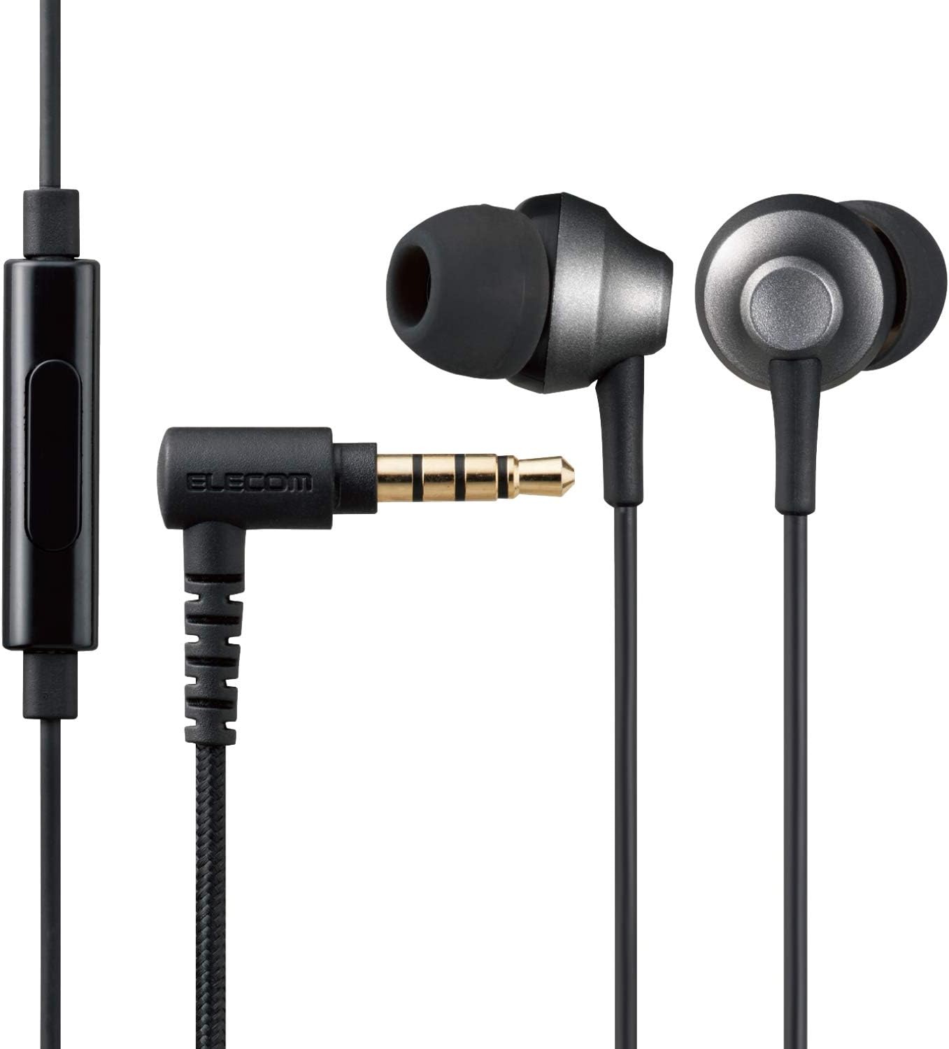 エレコム(ELECOM) 高耐久マイク付きカナルイヤホン EHP-FS12CM 2020
