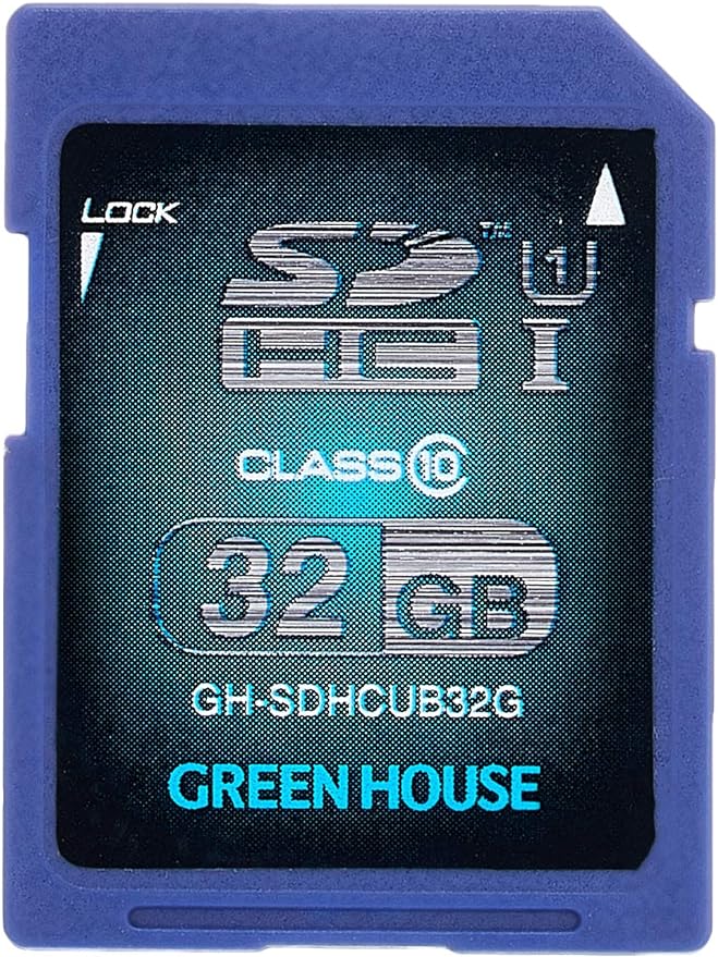 グリーンハウス(GREEN HOUSE) SDHCカード GH-SDHCUB32G 2019