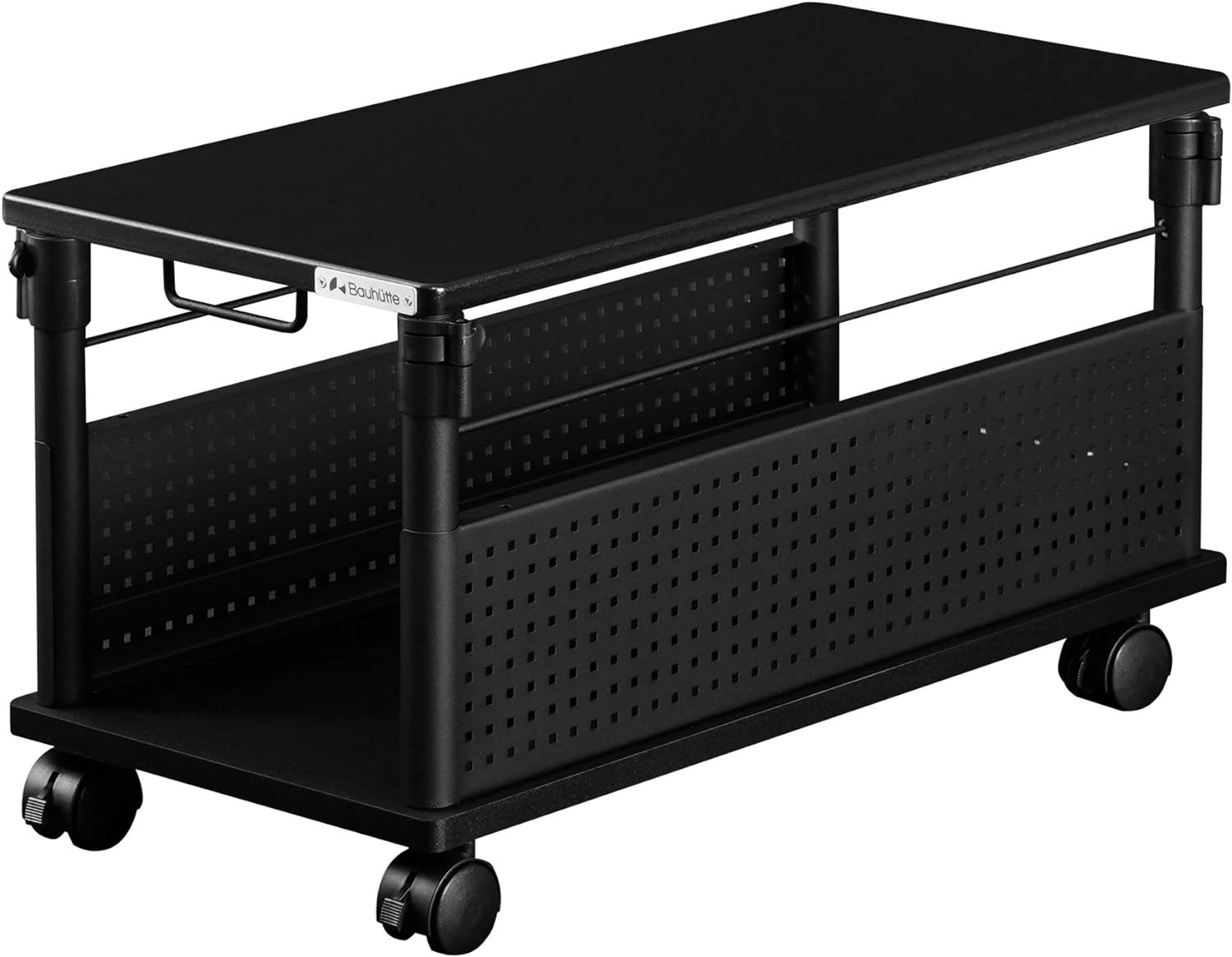 バウヒュッテ(Bauhutte) 昇降式 L字デスク ロータイプ パソコンラック BHD-670L 2017