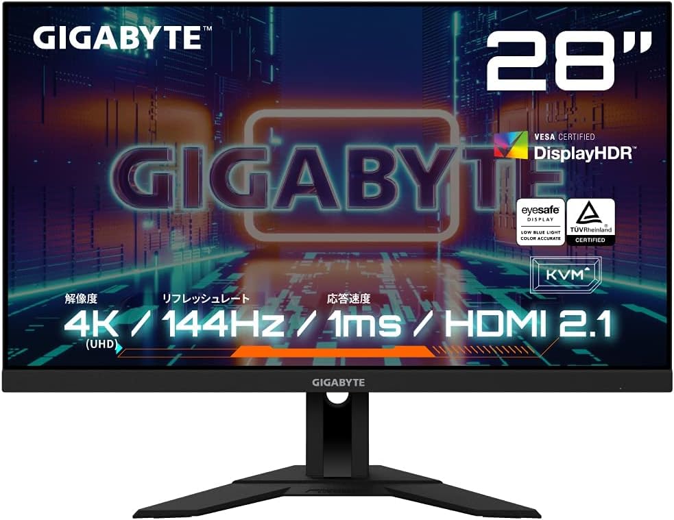 ギガバイト(GIGABYTE) M28U Gaming Monitor 2021