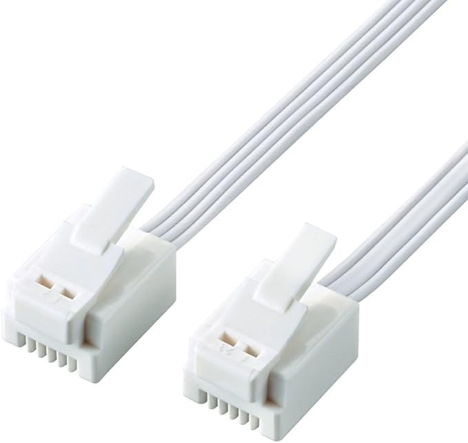 エレコム(ELECOM) ツメ折れ防止モジュラーケーブル MJ-T05WH