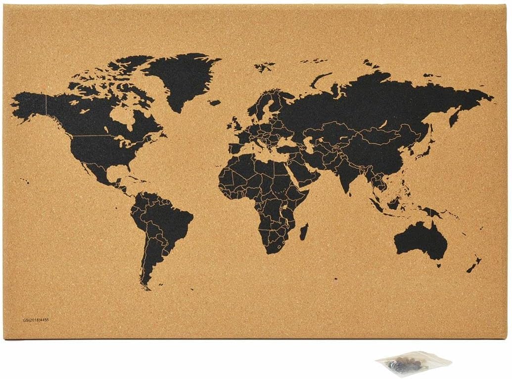 ビーシーエル(b.c.l) コルクワールドマップ