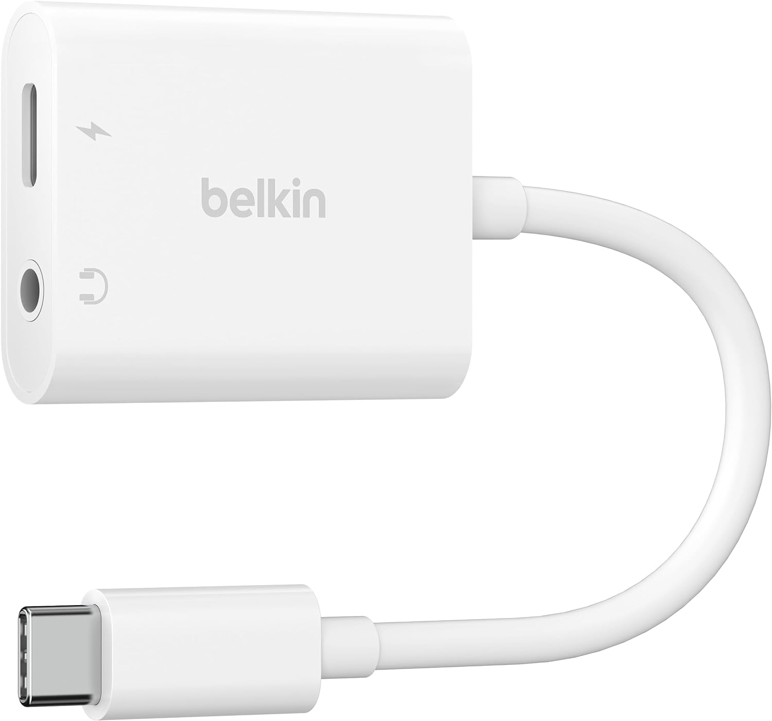 ベルキン(Belkin) RockStar 3.5mmオーディオ+USB-C 充電アダプター NPA004bt 2023