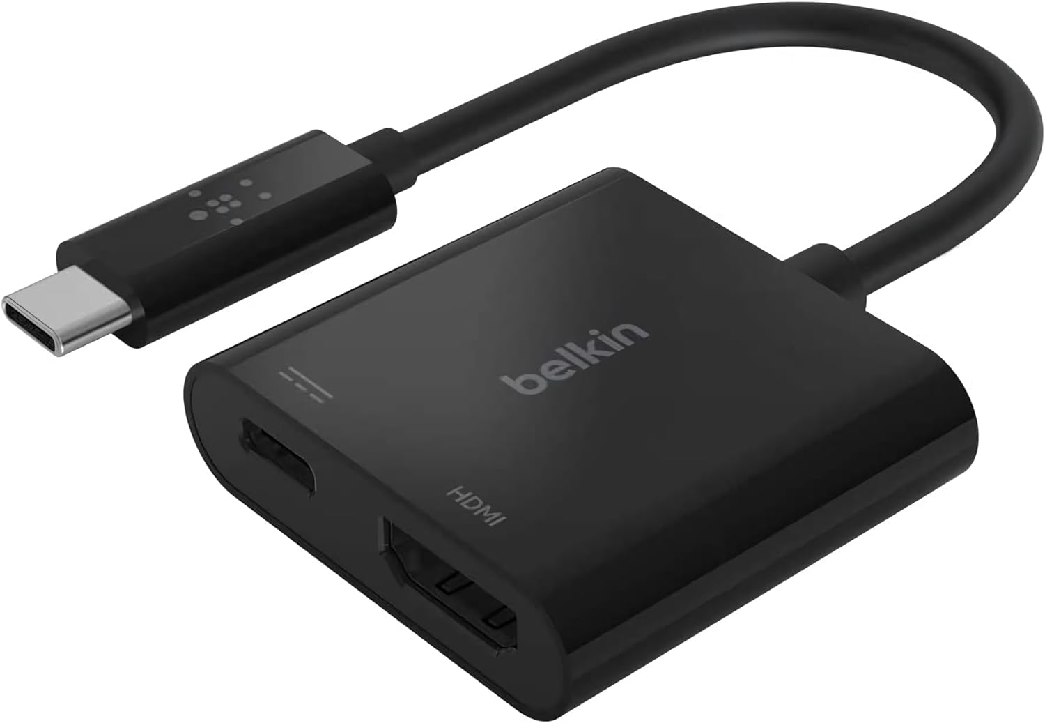 ベルキン(Belkin) USB-C to HDMI + USB-C 60W PD 変換アダプタ AVC002btBK 2020