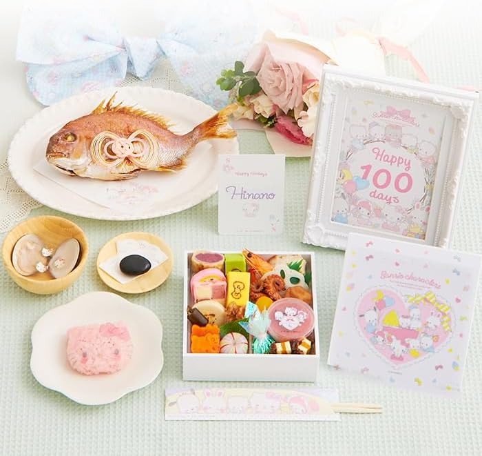 ジール サンリオキャラクターズベイビーズお食い初め膳 ピュアベイビーズ