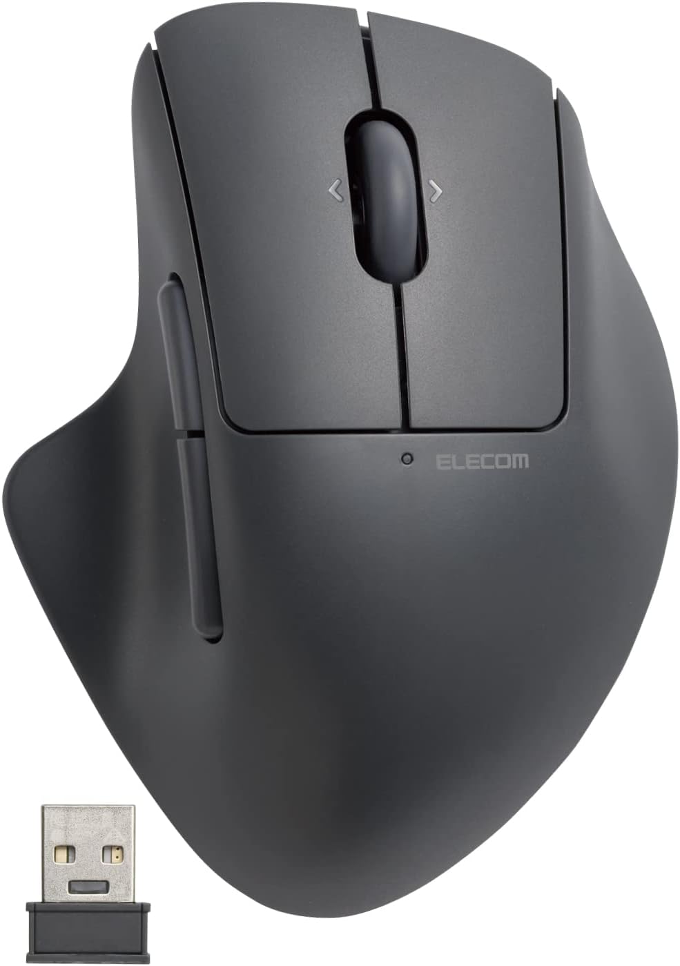 エレコム(ELECOM) 無線抗菌静音マウス SHELLPHA チルト機能付き5ボタン M-SH30DBSK 2023