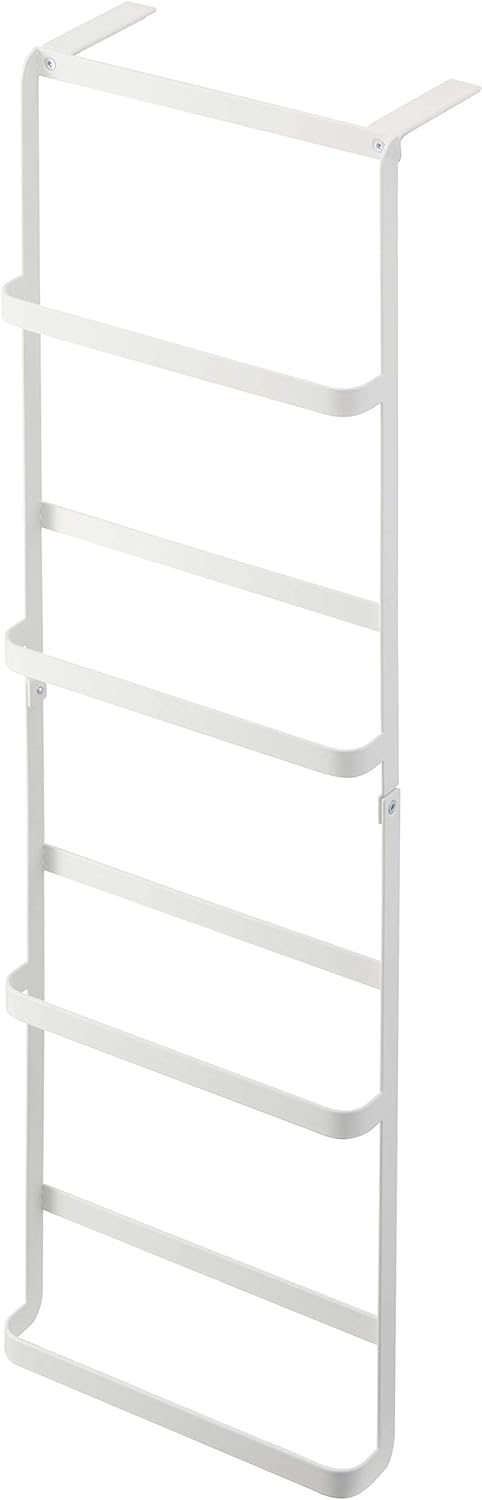 山崎実業 下駄箱扉＆引っ掛け式スリッパラック タワー 489