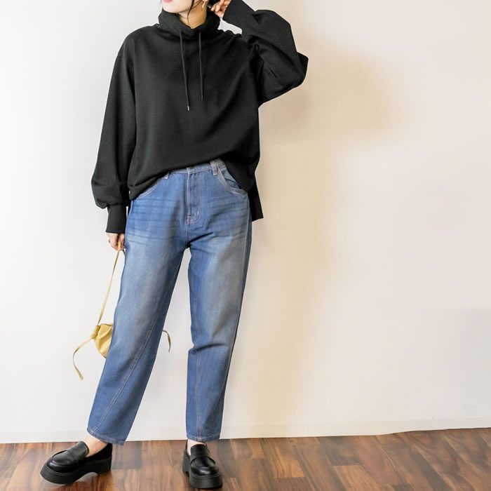 ラルー(LARU) サルエルデニムパンツ