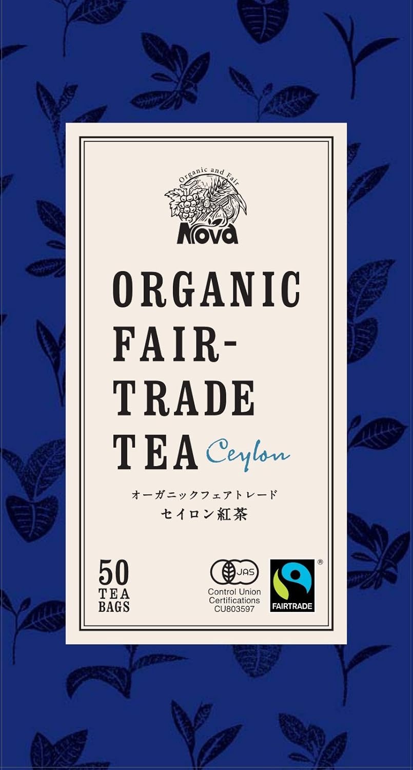 ノヴァ 有機フェアトレードセイロン紅茶ティーバッグ