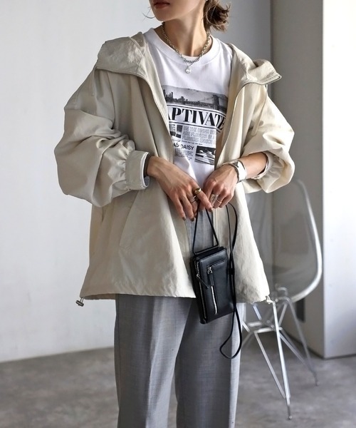 ボンジュールサガン(Bonjour Sagan) ミドルマウンテンパーカー