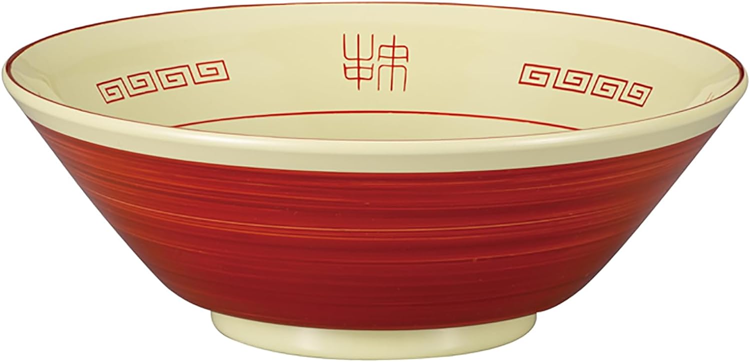 ミタニ 山中ラーメンどんぶり 刷毛目塗 アイボリー M17896-8