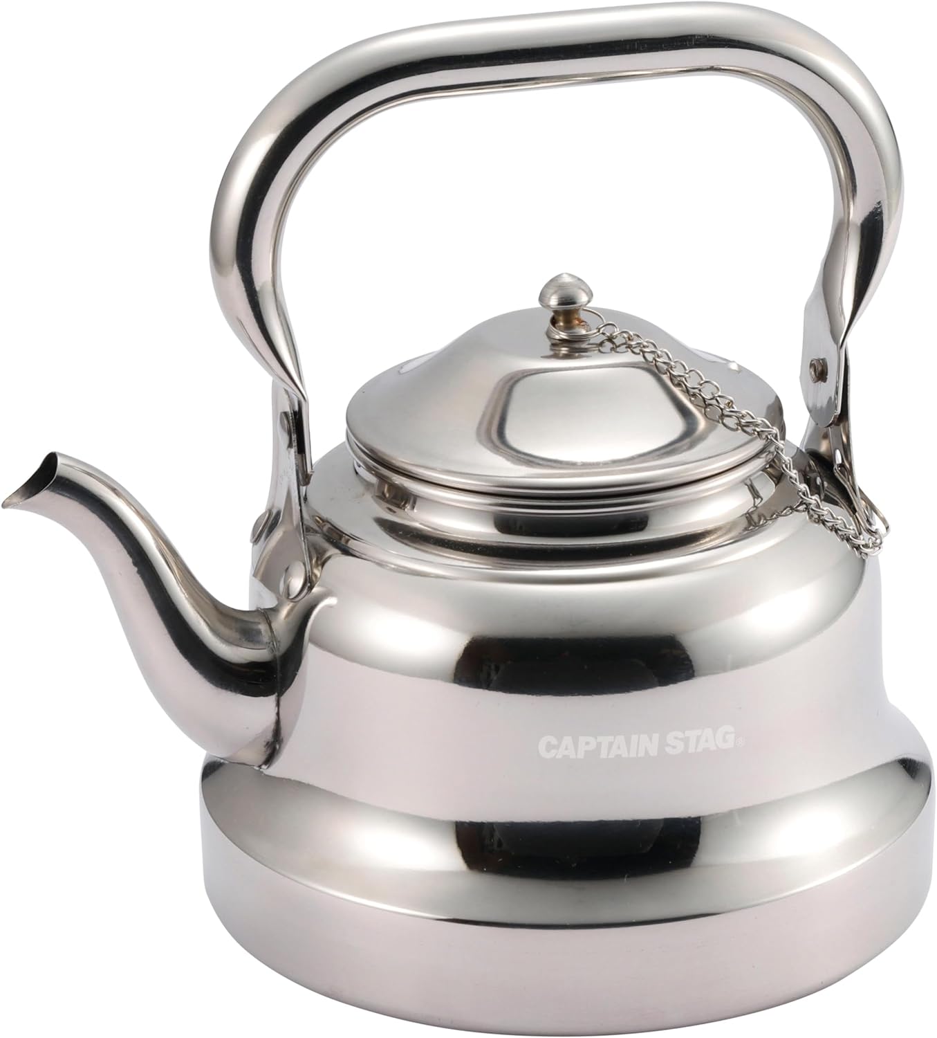 キャプテンスタッグ(CAPTAIN STAG) ステンレス製 広口キャンプケトル 1.5L UW-3583