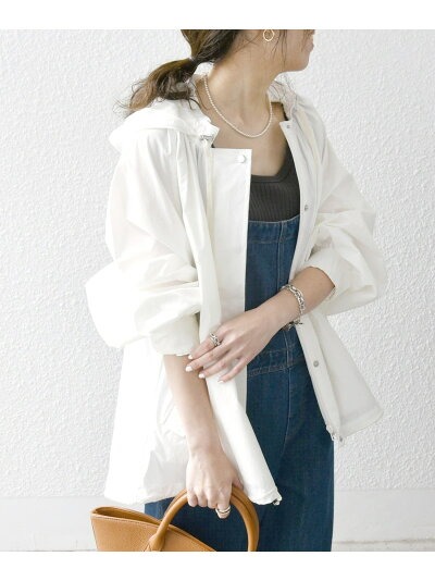 シップスエニィ(SHIPS any) ワッシャー ストレッチ マウンテンパーカー