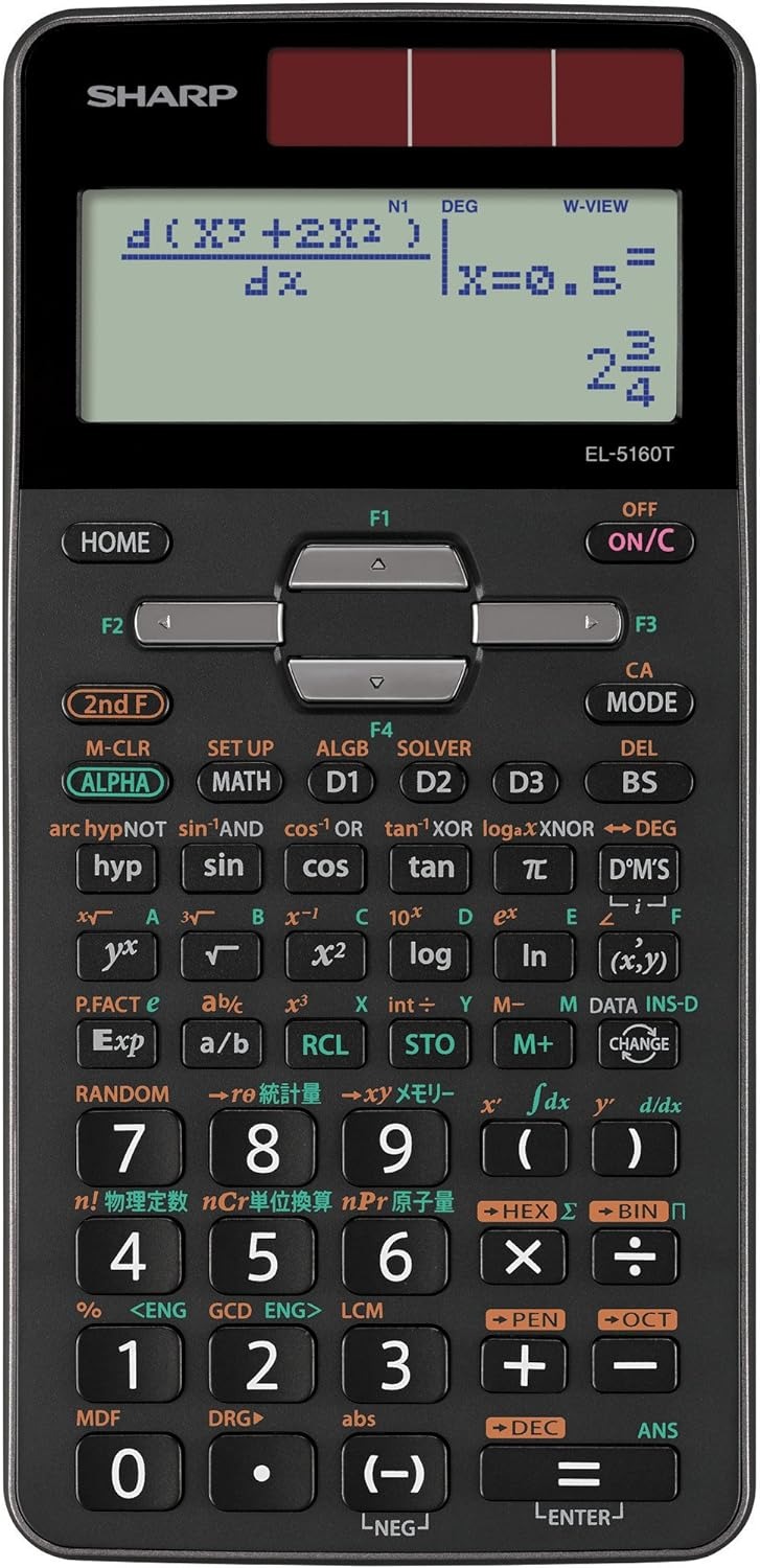 シャープ(SHARP) プログラマブル関数電卓 エキスパートモデル EL-5160T-X