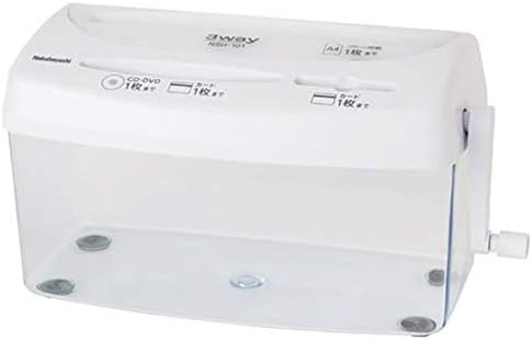 ナカバヤシ(Nakabayashi) 3ウェイ・ハンドシュレッダー クルッキルクロス NSH-101