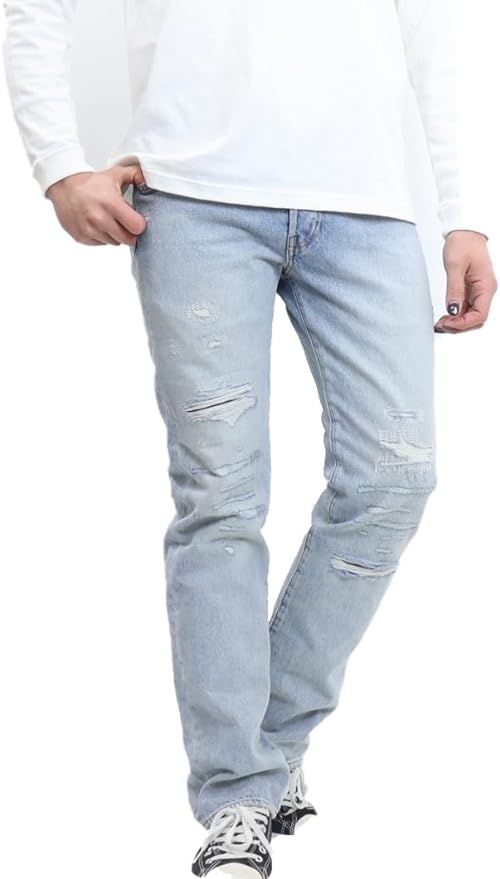 リーバイス(LEVI'S) 501 ジーンズ ライトインディゴ LOVER'S BALL DX