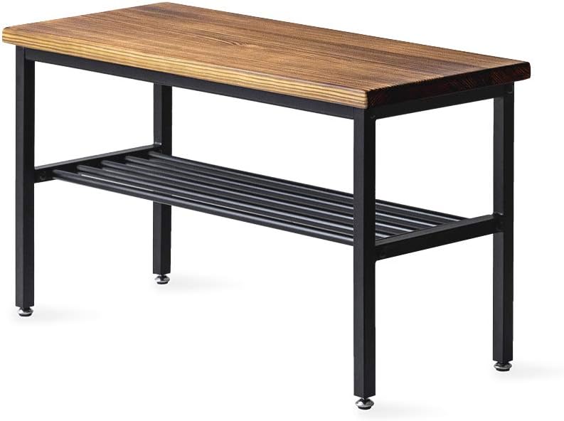 エアリゾームインテリア(Air Rhizome Interior) ヴィンテージウッド収納付きベンチ ルイス air-ar-eb03