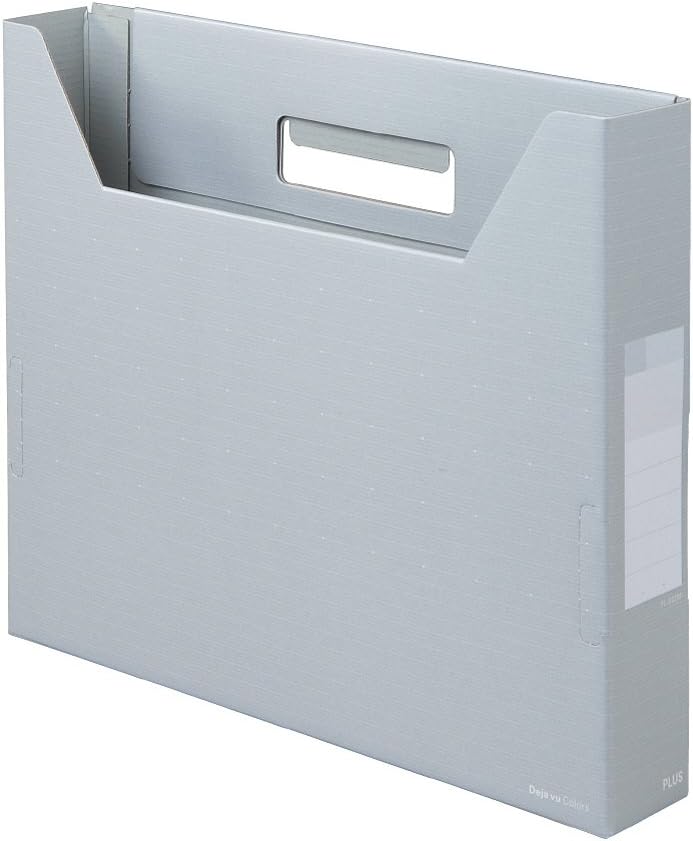 プラス(PLUS) デジャヴカラーズシリーズ ボックスファイル スリム FL-022BF