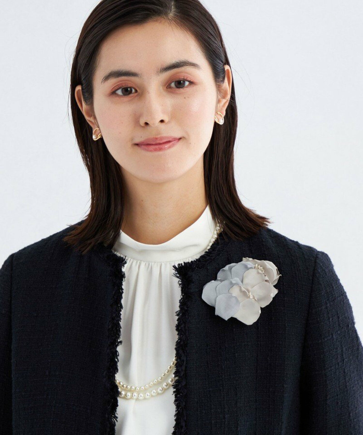 ユナイテッドアローズ グリーンレーベルリラクシング(UNITED ARROWS green label relaxing) フラワーミックス コサージュ