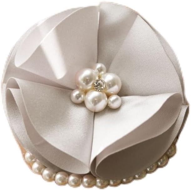 ロぺピクニック(ROPE' PICNIC) サテンフラワーパールコサージュ