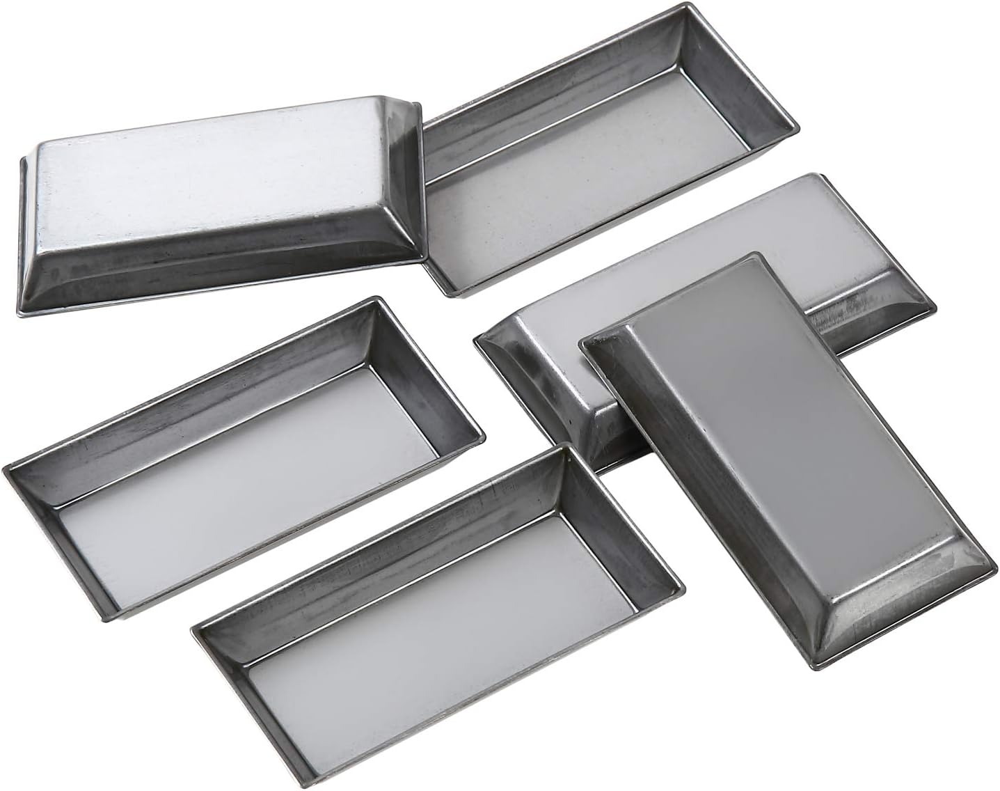 そらとぶフライパン 日本製 シリコン加工 単品型 フィナンシェ型 フチなし 6個セット