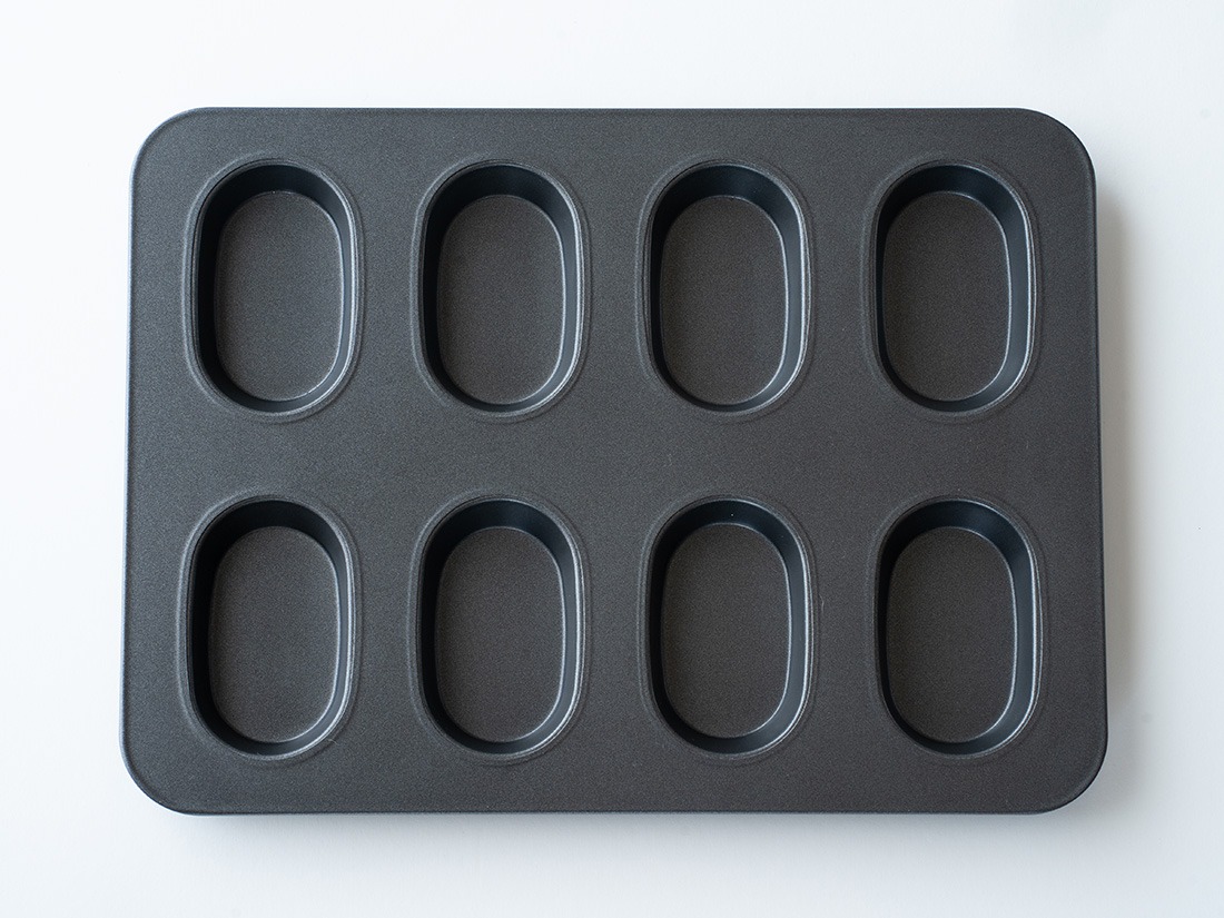 コッタ(cotta) オーバルフィナンシェ型 8個取 099887