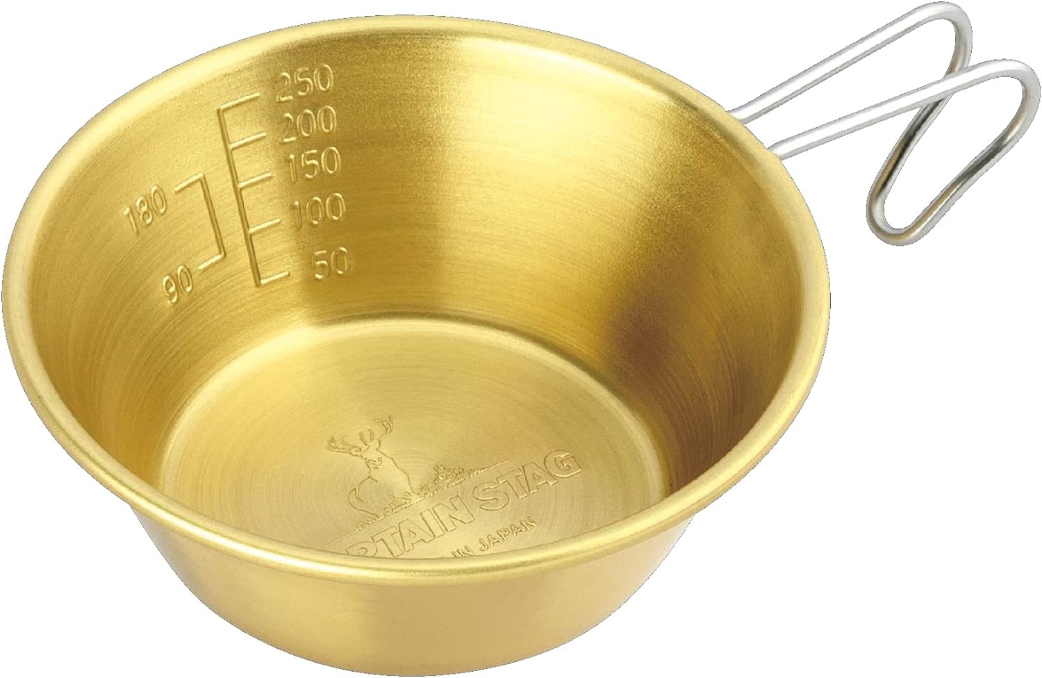 キャプテンスタッグ(CAPTAIN STAG) 真鍮製シェラカップ320ml UH-66