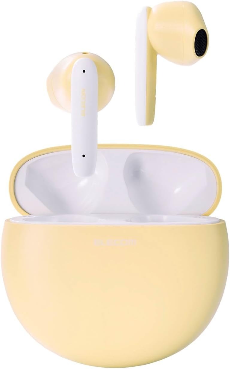 エレコム(ELECOM) 完全ワイヤレスBluetoothヘッドホン LBT-TWS17CS 2024
