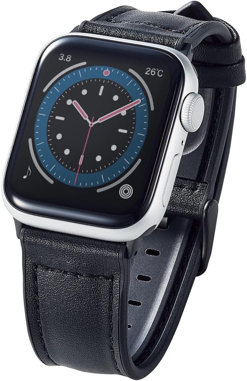 エレコム(ELECOM) Apple Watch用ハイブリッドレザーバンド AW-41BDLHV 2022