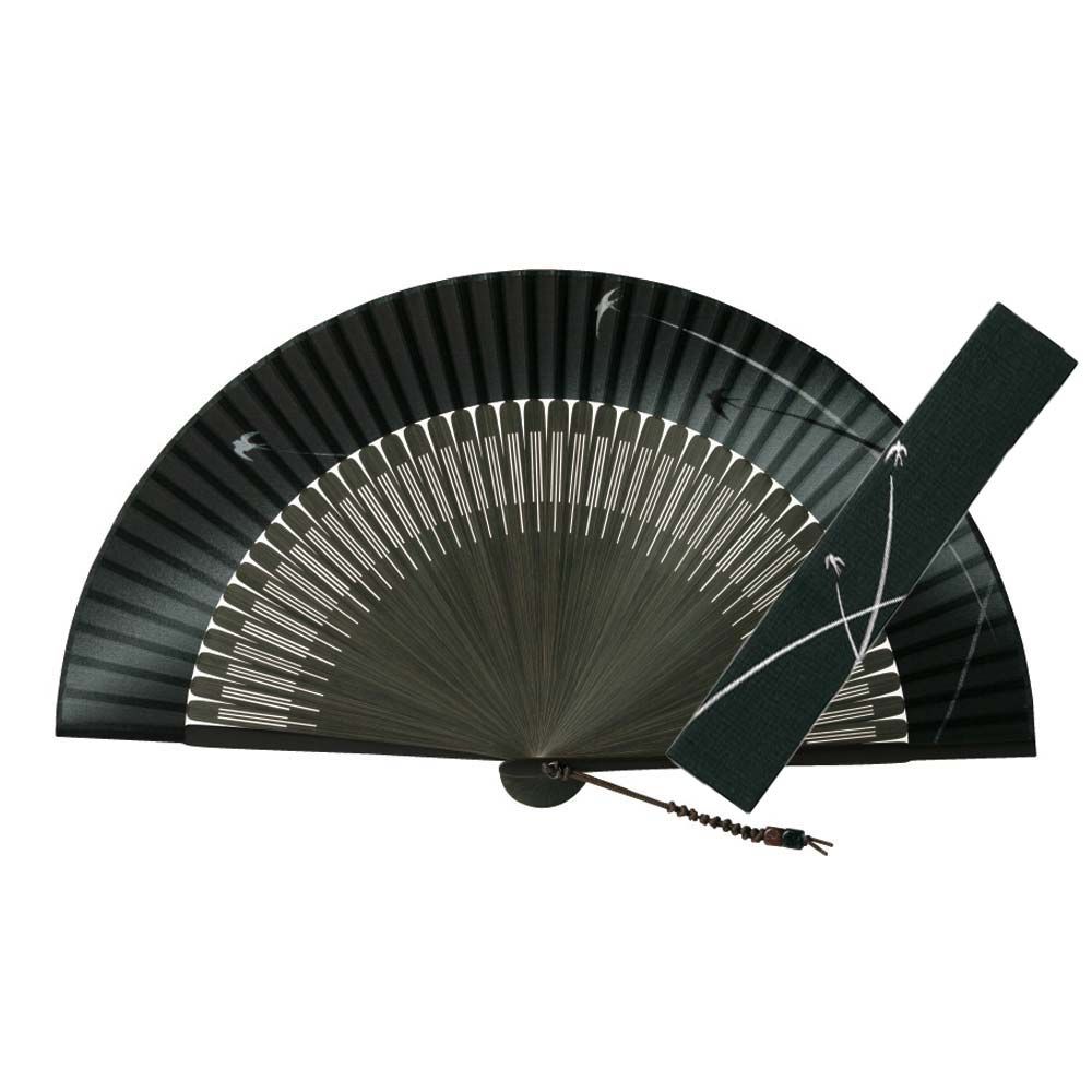 さんび 扇子セット 桐箱入 清雅 燕