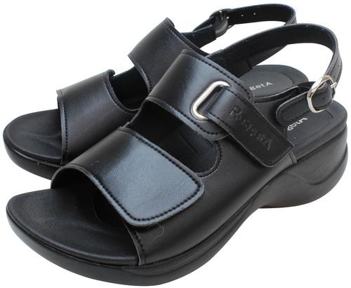 リゲッタ(Re:getA) リゲッタワーク バックベルト付きローリングサンダル
