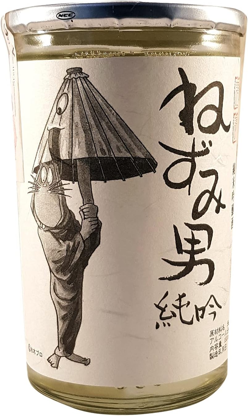 千代むすび酒造 ねずみ男 純吟カップ酒 180ml