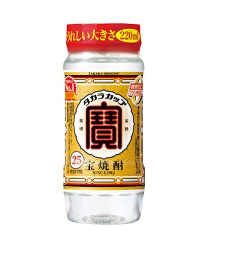 宝酒造(TAKARA SHUZO) 宝焼酎 タカラカップ 25度