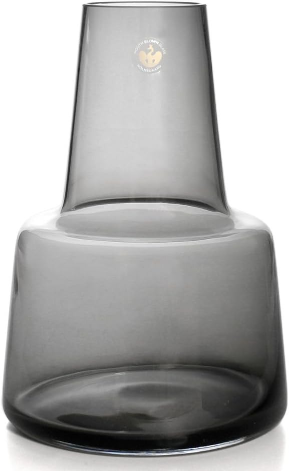 ホルムガード(HOLMEGAARD) Flora Vase medium neck smoke H24