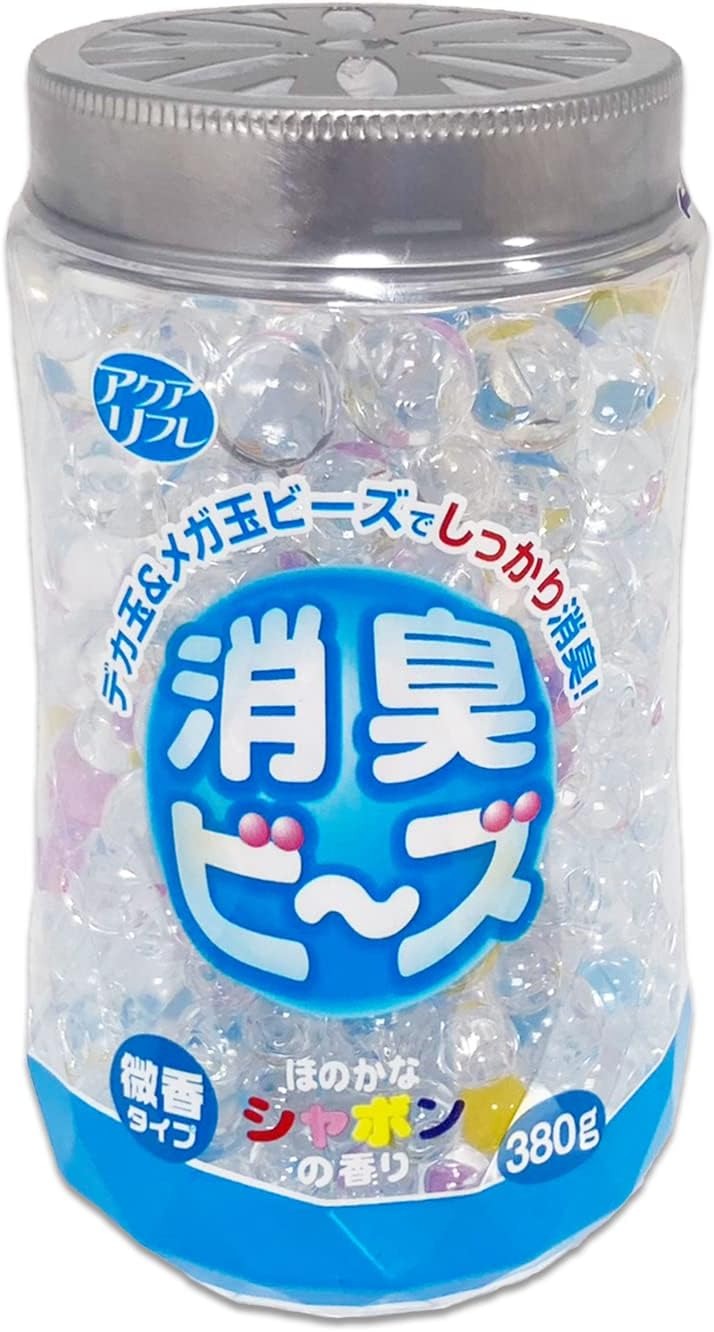 ライオンケミカル アクアリフレ 消臭ビーズ 微香タイプ シャボンの香り