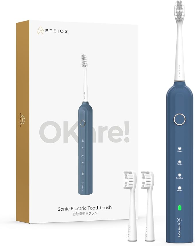 エペイオス(EPEIOS) 電動歯ブラシ 音波式 ET003