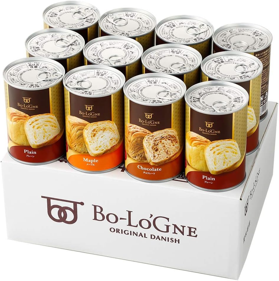 ボローニャ(Bo-Lo’GNE) 缶deボローニャ12缶セット デニッシュパン