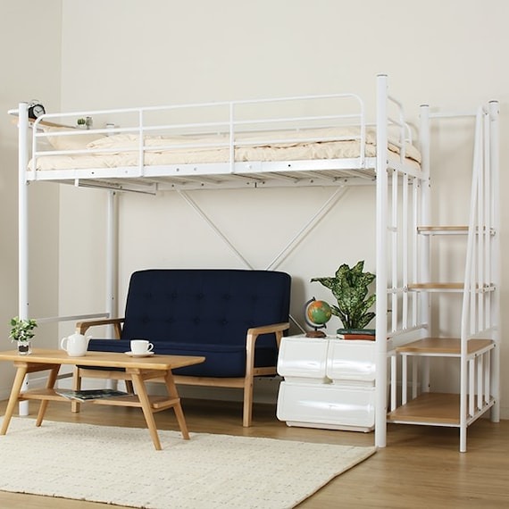 ニトリ(NITORI) 高さ2段階式階段付きロフトベッド 5620580