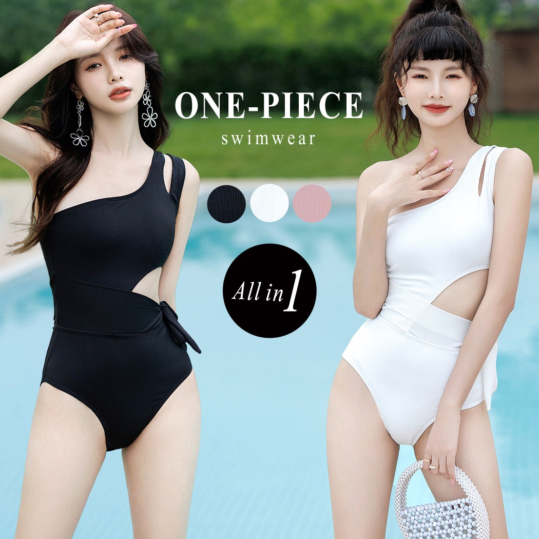 テディショップ(TeddyShop) ワンショルダーワンピース