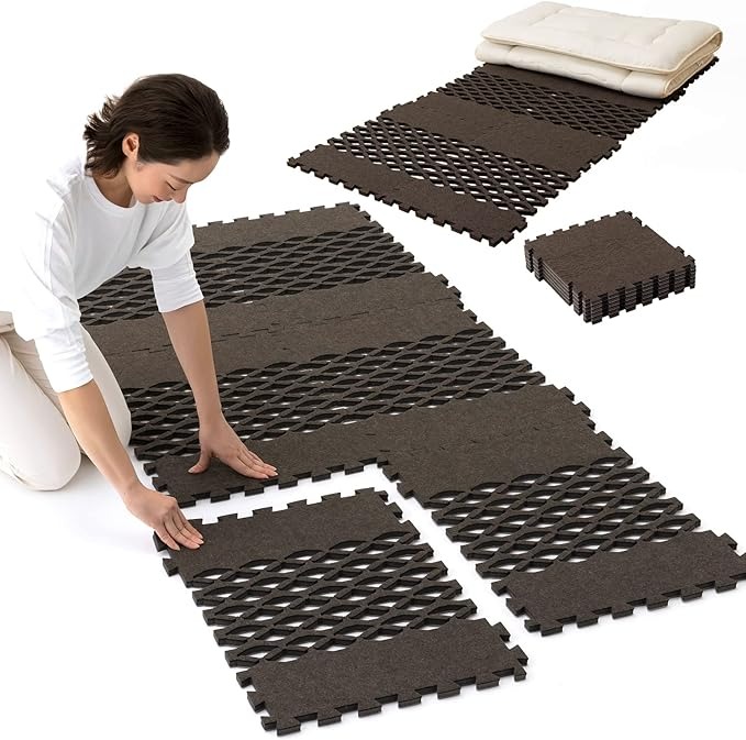 辻一 すのこ型除湿マット シングル ブロック エアジョブマックス TJI-661