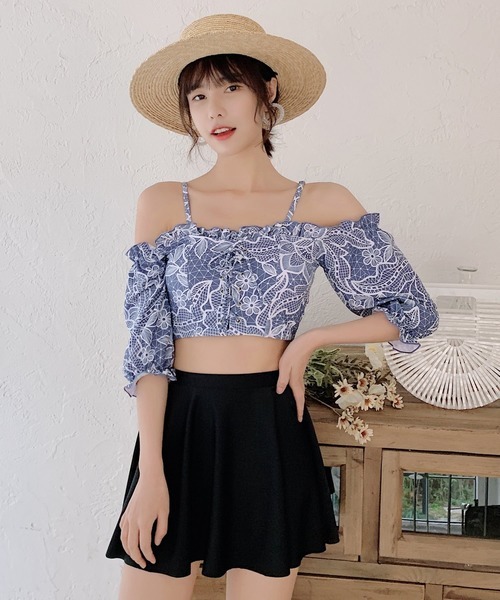 テディショップ(TeddyShop) 2WAYフリルビキニ