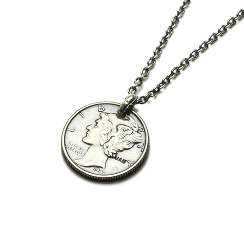 ジャムホームメイド(JAM HOME MADE) ヴィンテージ マーキュリーコインネックレス