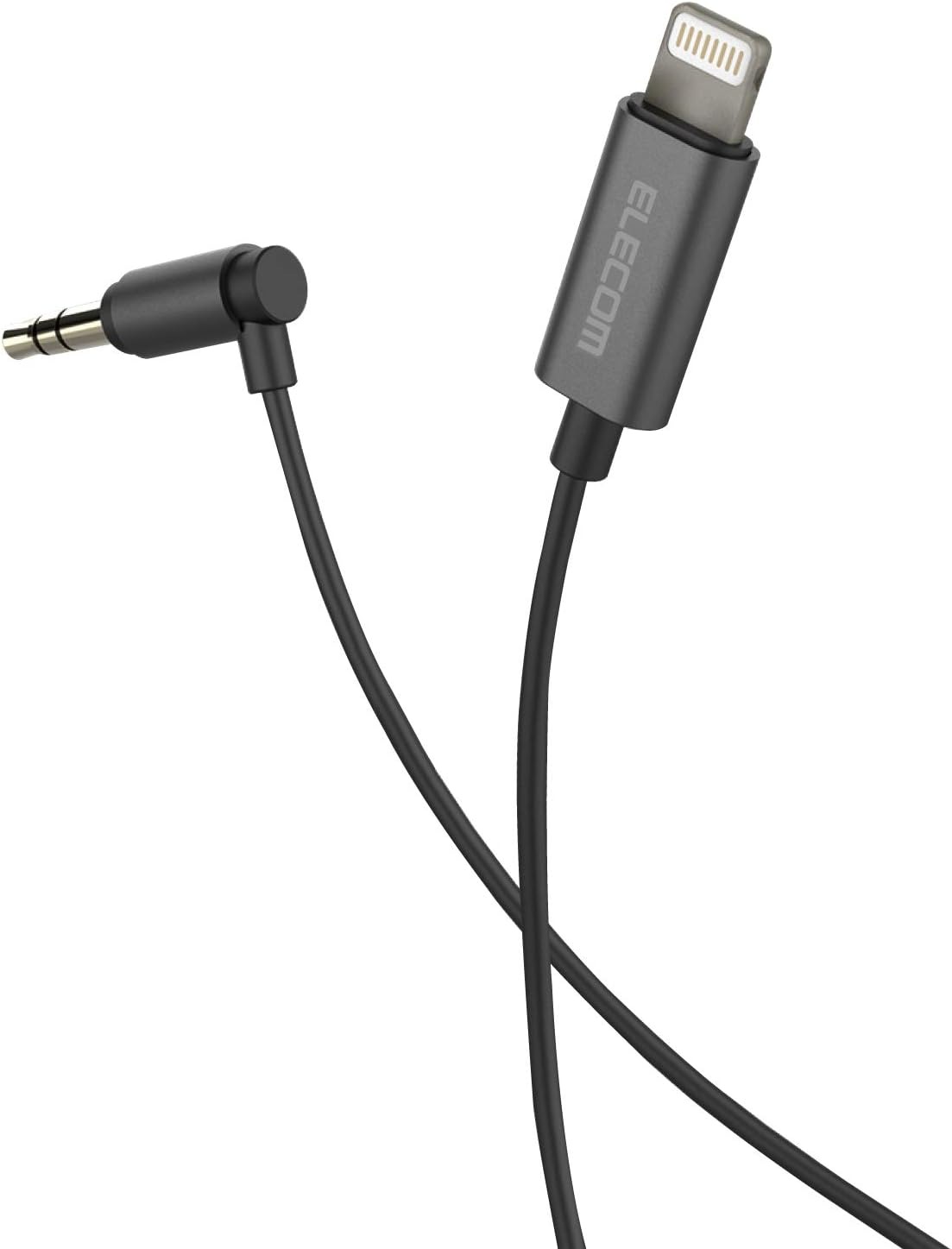 エレコム(ELECOM) 車載用Lightning-φ3.5AUXオーディオケーブル MPA-CL35L05BK 2019