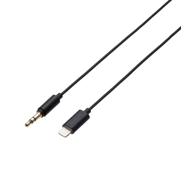 エレコム(ELECOM) Lightning-φ3.5変換AUXケーブル AX-L35D05BK 0