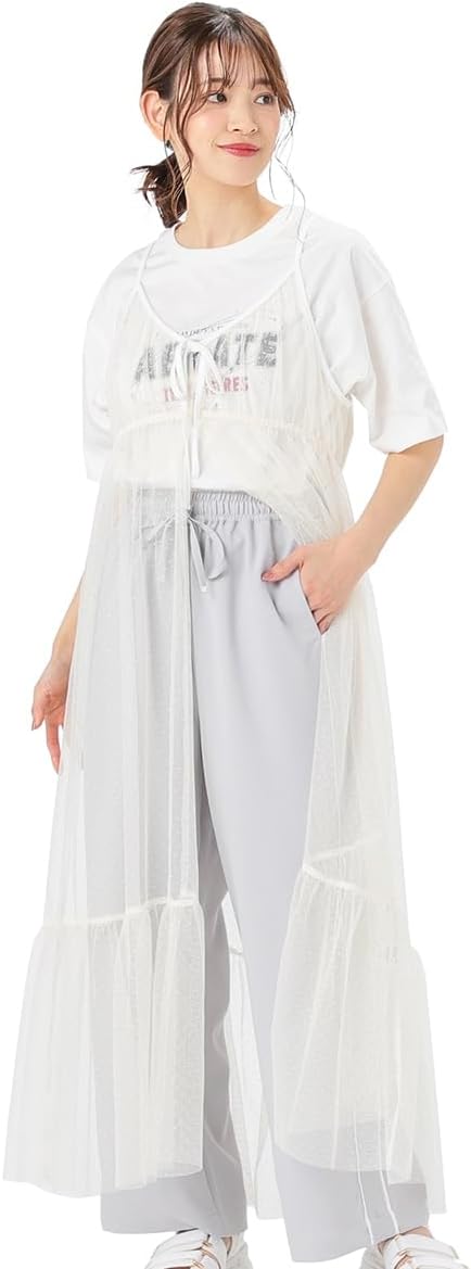 ハニーズ(Honeys) チュールキャミワンピース