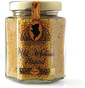 タスマニアングルメソース(TASMANIAN GOURMET SAUCE) マイルド全粒マスタード