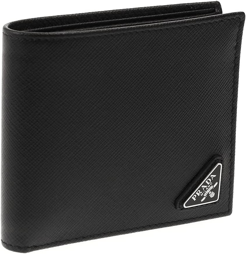 プラダ(PRADA) サフィアーノ トライアングル 2つ折り 財布