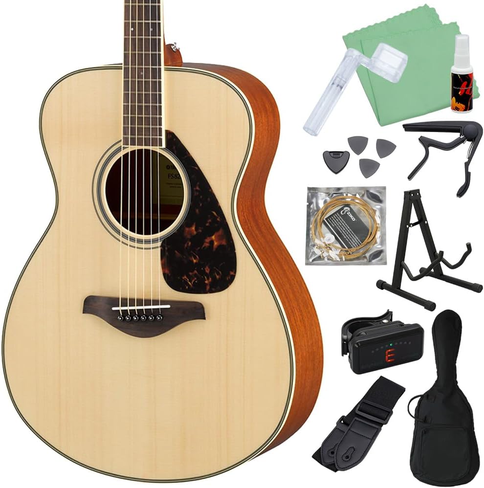 ヤマハ(YAMAHA) アコースティックギター初心者12点セット FS820